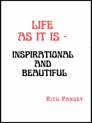 cover image of Life As It Is